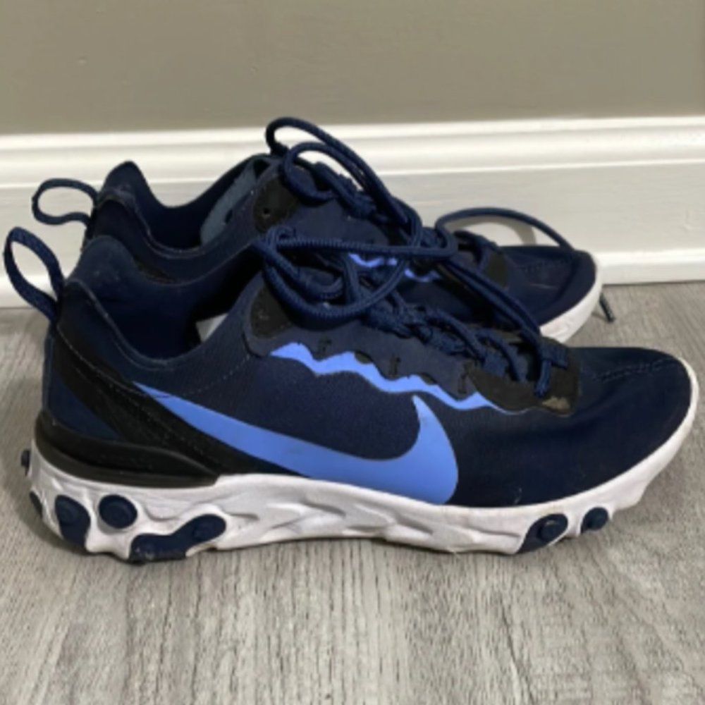 Nike React Element 55 Midnight Navy - Size 5 - image 3
